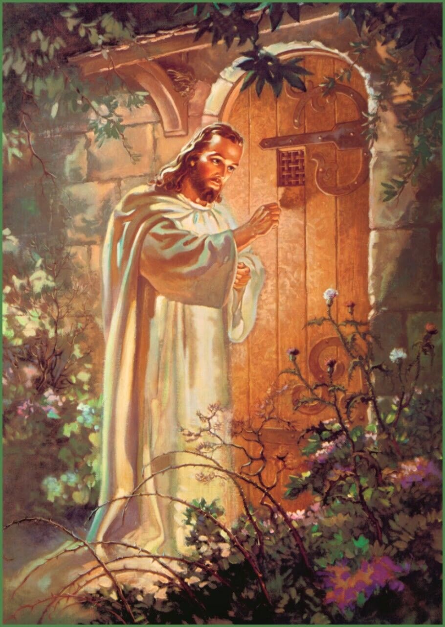 Christ is knocking at your heart's door